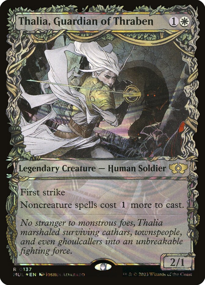 Thalia, Guardian of Thraben (Halo Foil)