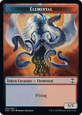 Elemental (032) // Rogue Double-Sided Token