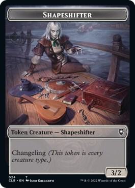 Shapeshifter (024) // Shapeshifter (028) Double-Sided Token