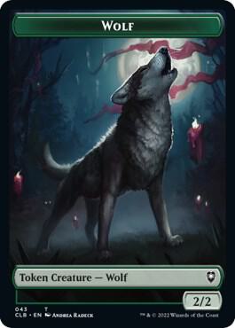 Wolf // Insect Double-Sided Token