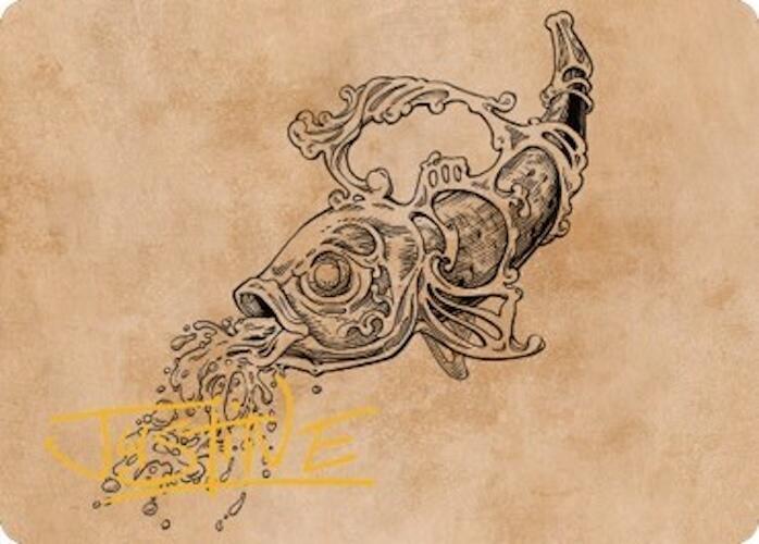 Decanter of Endless Water Art Card (Gold-Stamped Signature)