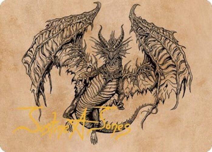 Ganax, Astral Hunter Art Card (Gold-Stamped Signature)