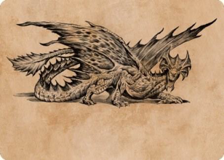 Ancient Brass Dragon Art Card (49/81)
