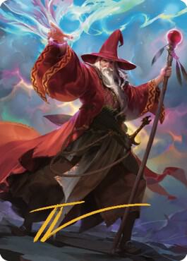 Elminster Art Card (36/81) (Gold-Stamped Signature)