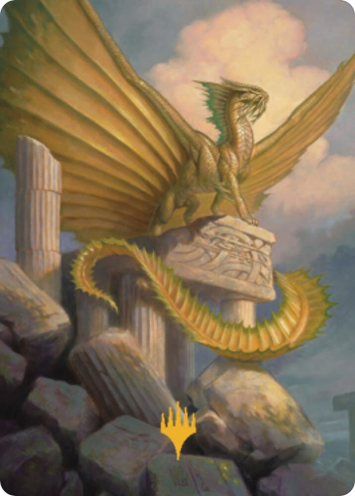 Ancient Gold Dragon Art Card (5/81) (Gold-Stamped)