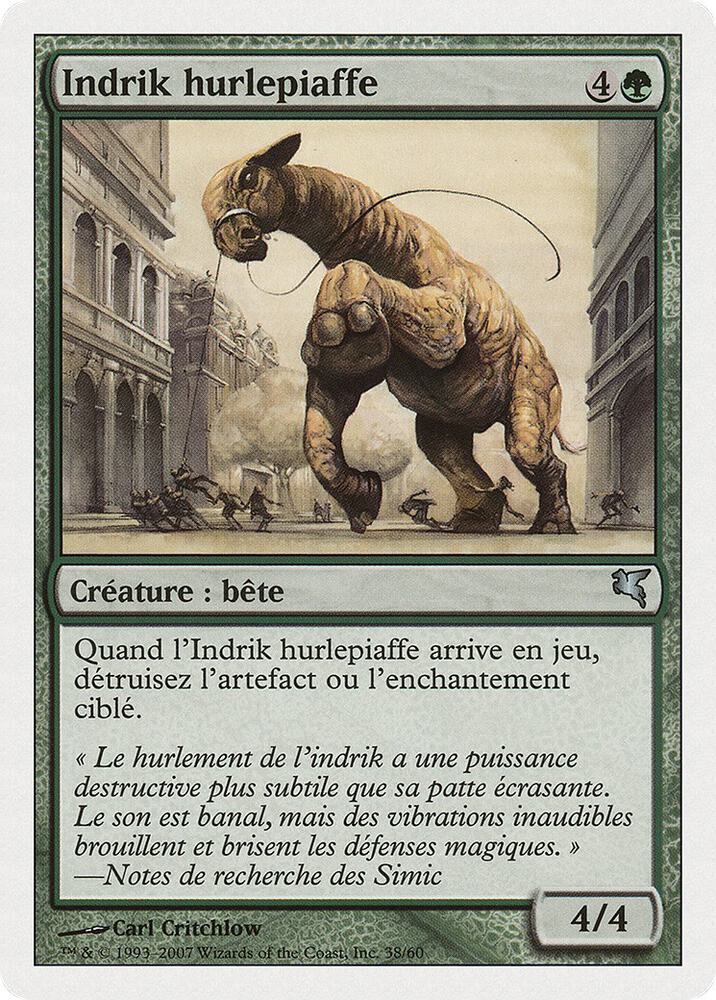 Indrik Stomphowler (French) - "Indrik hurlepiaffe"