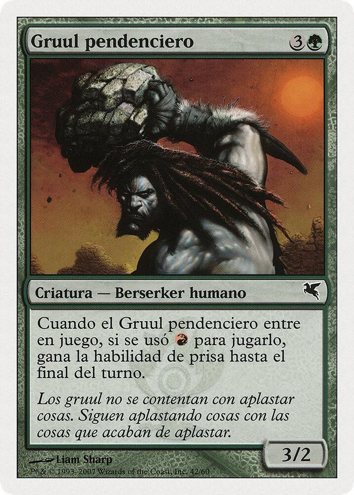 Gruul Scrapper (Spanish) - "Gruul pendenciero"