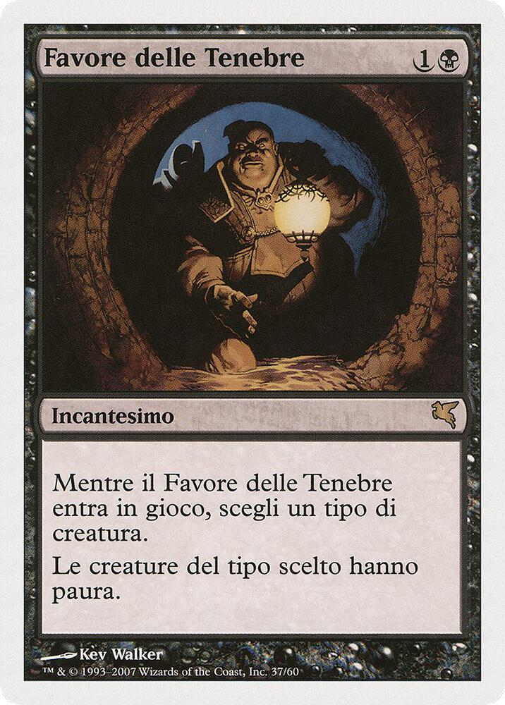 Cover of Darkness (Italian) - "Favore delle Tenebre"