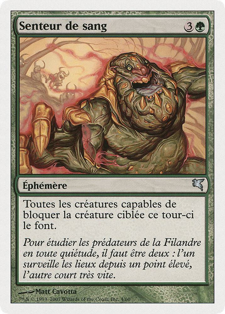Bloodscent (French) - "Senteur de sang"
