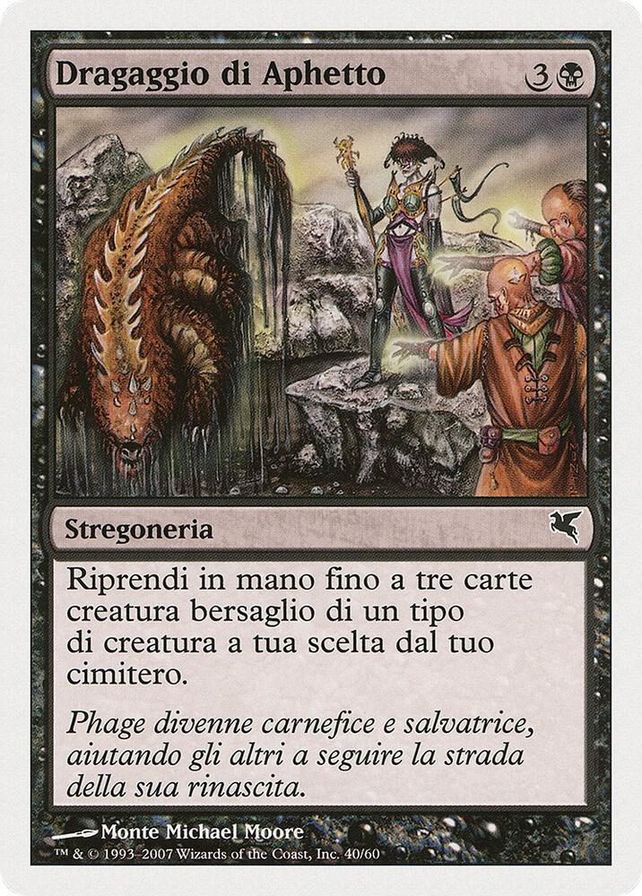 Aphetto Dredging (Italian) - "Dragaggio di Aphetto"