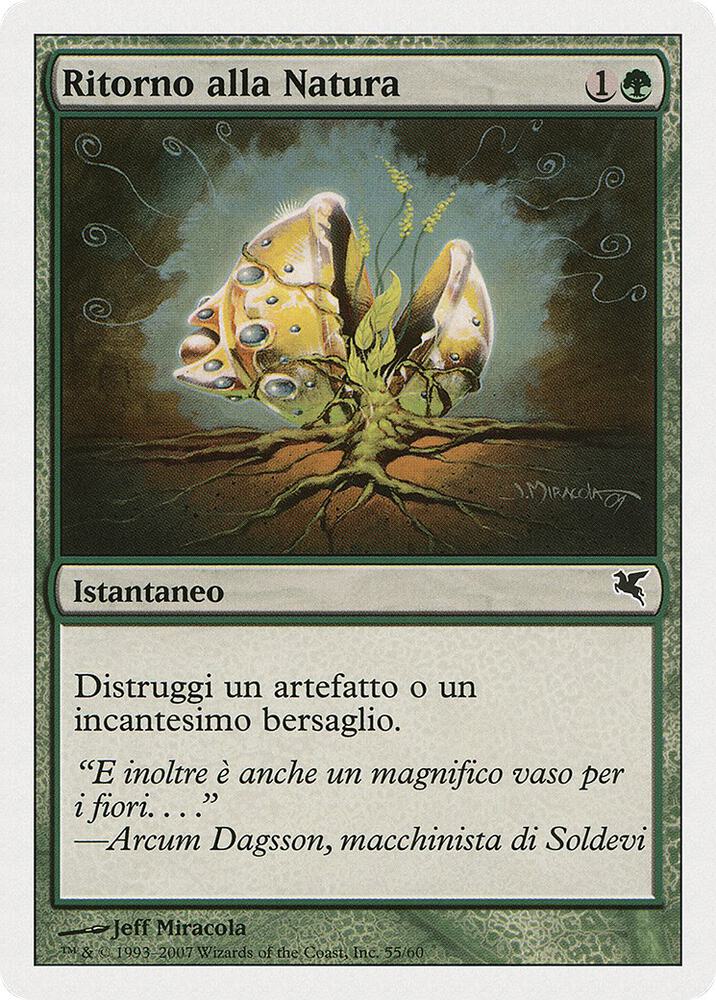 Naturalize (Italian) - "Ritorno alla Natura"