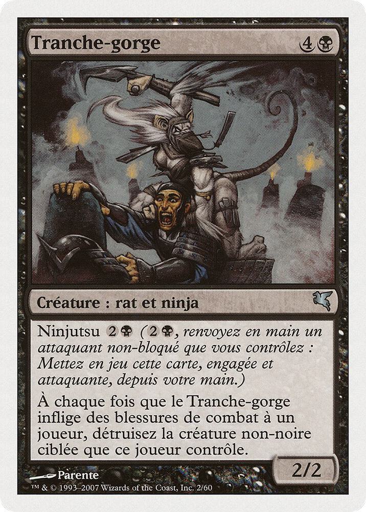 Throat Slitter (French) - "Tranche-gorge"