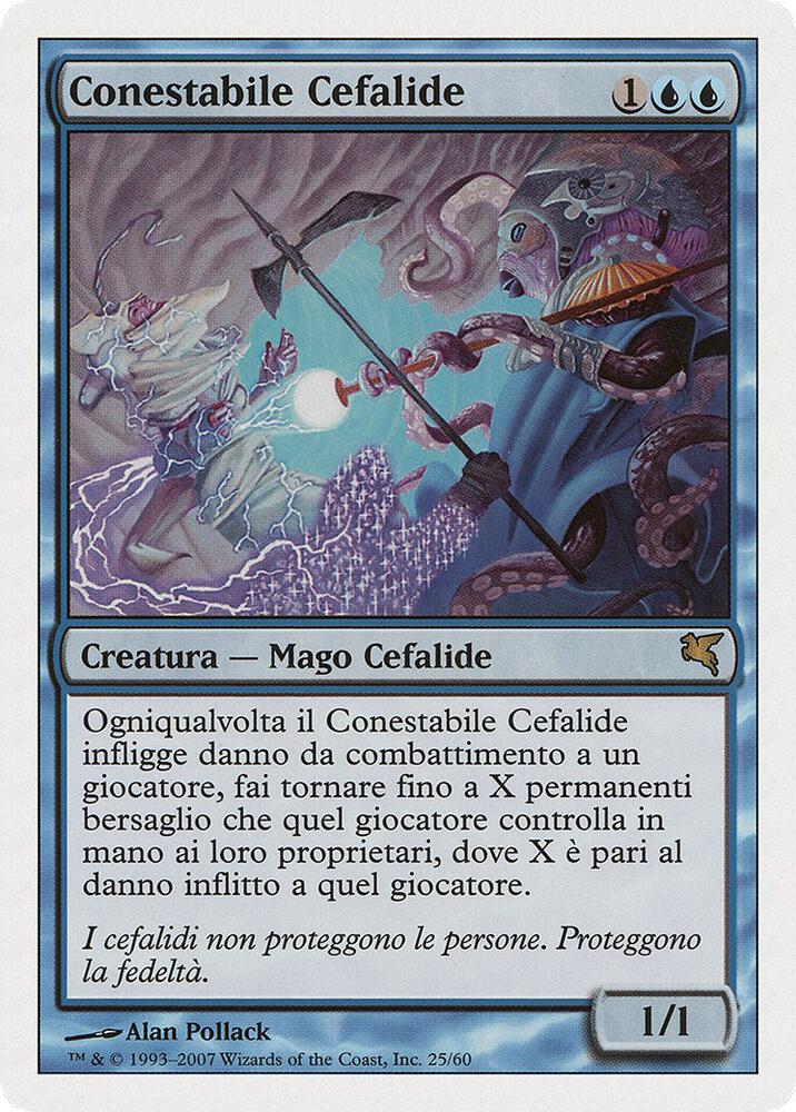 Cephalid Constable (Italian) - "Conestabile Cefalide"