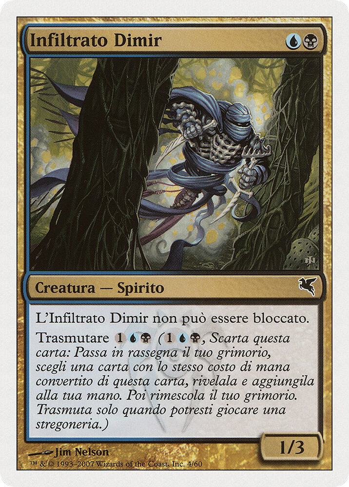 Dimir Infiltrator (Italian) - "Infiltrato Dimir"