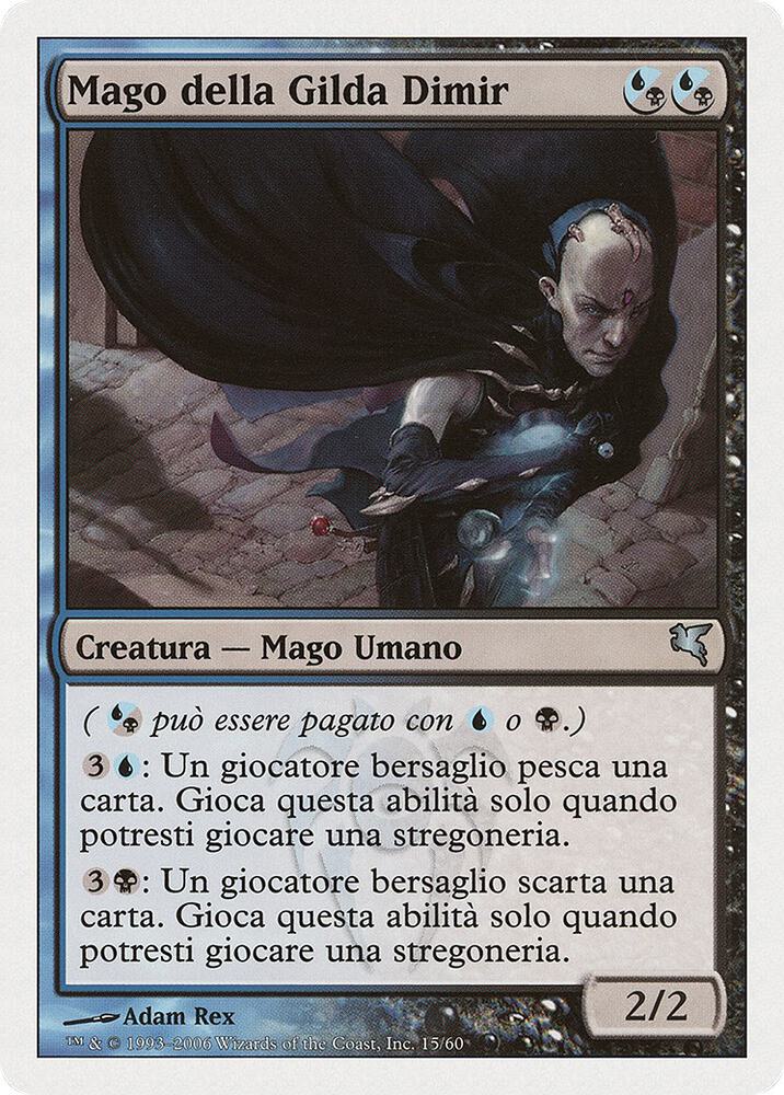 Dimir Guildmage (Italian) - "Mago della Gilda Dimir"