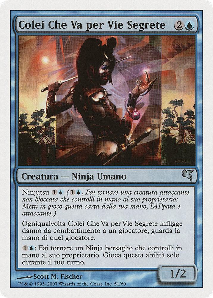 Walker of Secret Ways (Italian) - "Colei Che Va per Vie Segrete"
