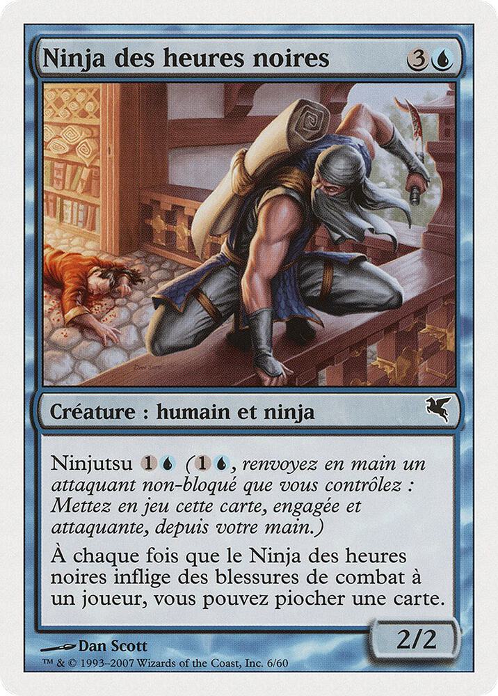 Ninja of the Deep Hours (French) - "Ninja des heures noires"