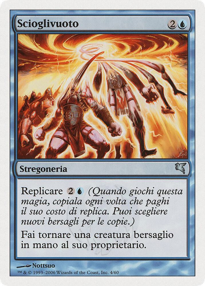 Vacuumelt (Italian) - "Scioglivuoto"