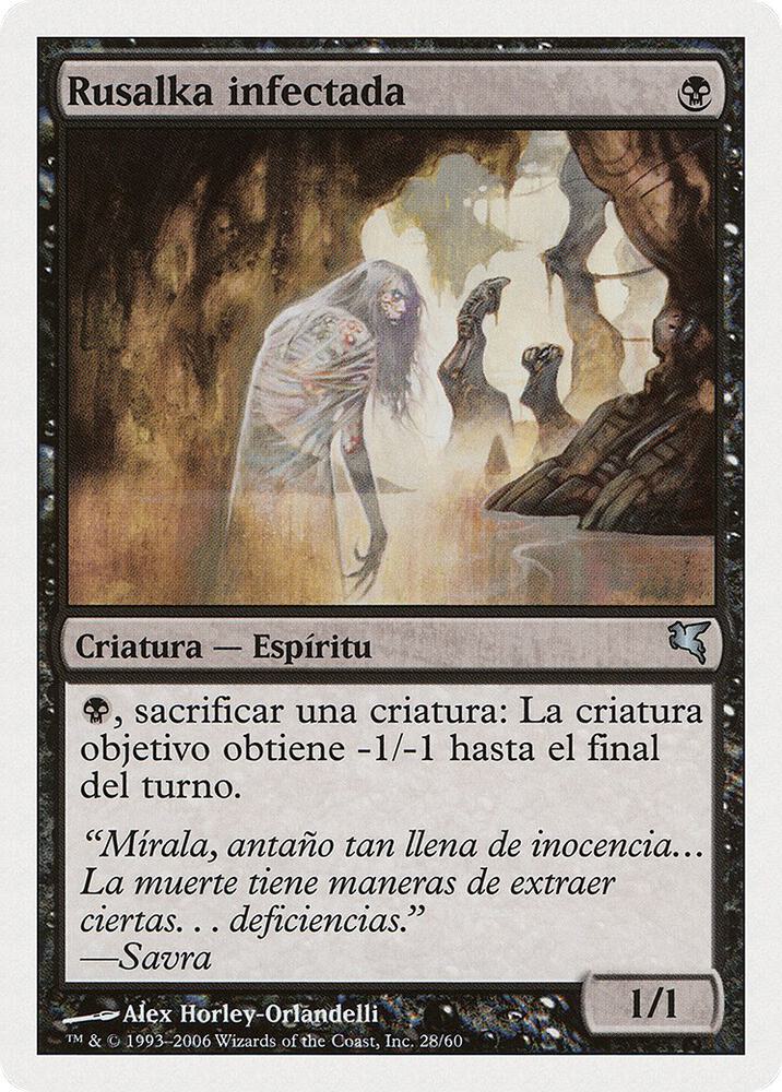 Plagued Rusalka (Spanish) - "Rusalka infectada"