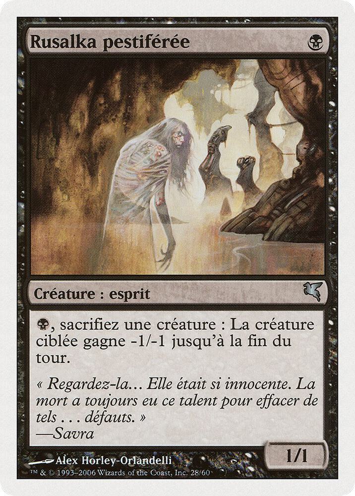 Plagued Rusalka (French) - "Rusalka pestiférée"