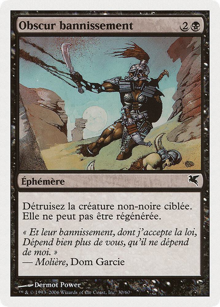 Dark Banishing (French) - "Obscur bannissement"
