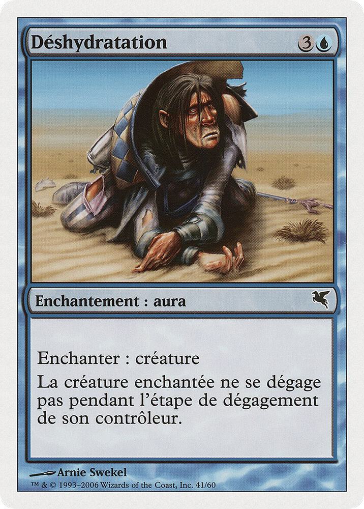 Dehydration (French) - "Déshydratation"
