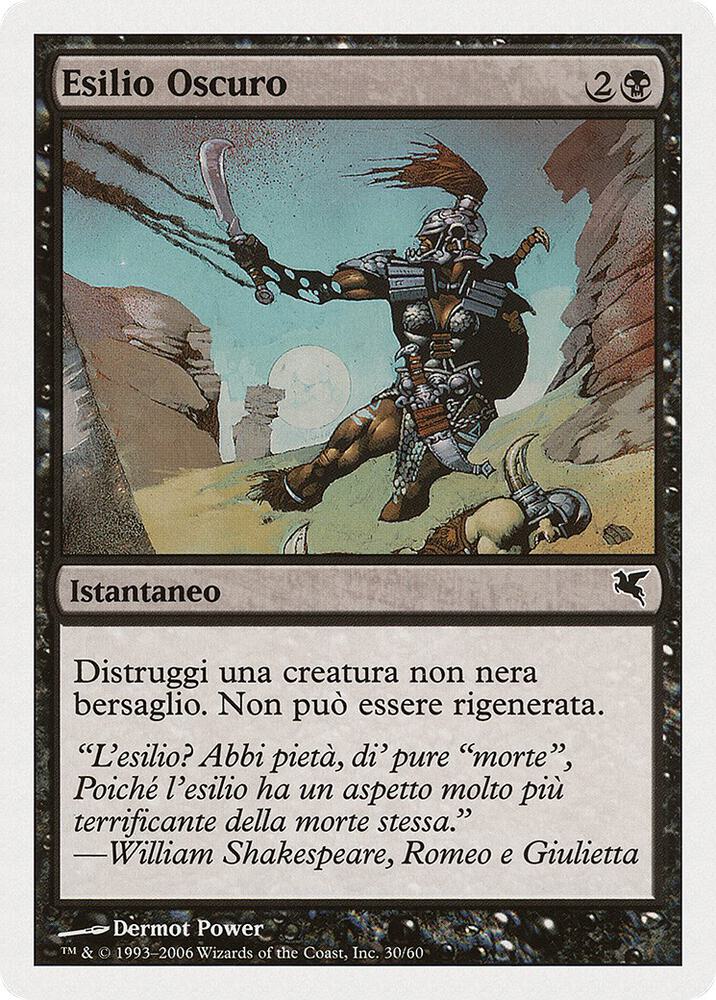 Dark Banishing (Italian) - "Esilio Oscuro"