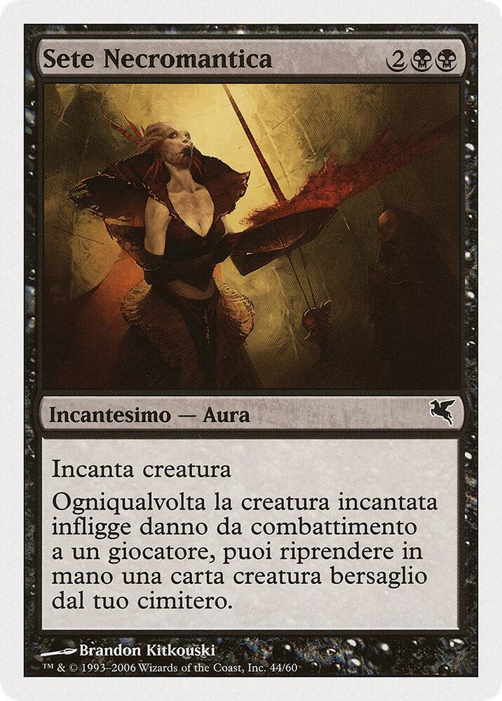 Necromantic Thirst (Italian) - "Sete Necromantica"