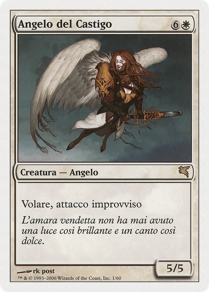 Angel of Retribution (Italian) - "Angelo del Castigo"