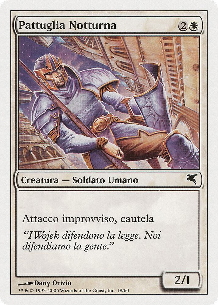 Nightguard Patrol (Italian) - "Pattuglia Notturna"