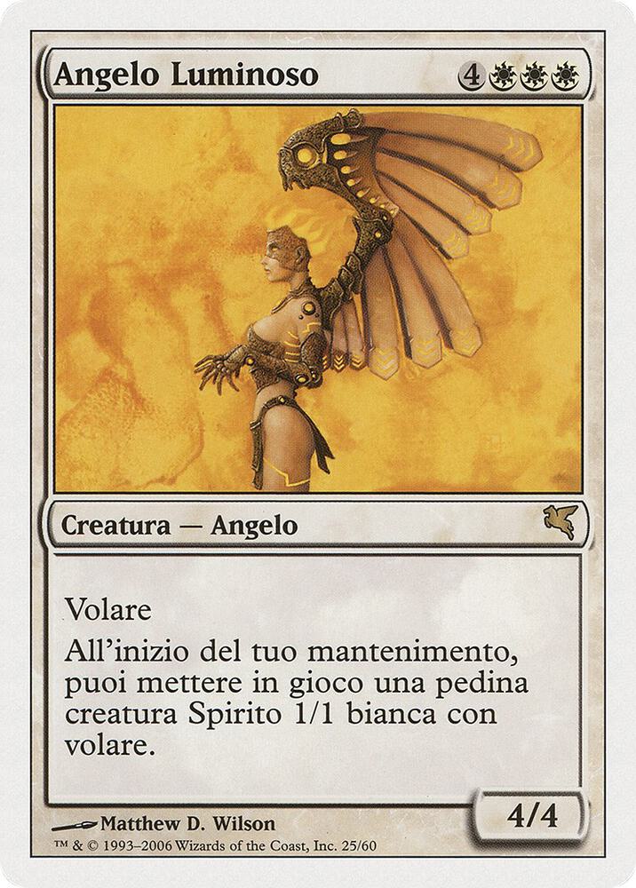 Luminous Angel (Italian) - "Angelo Luminoso"