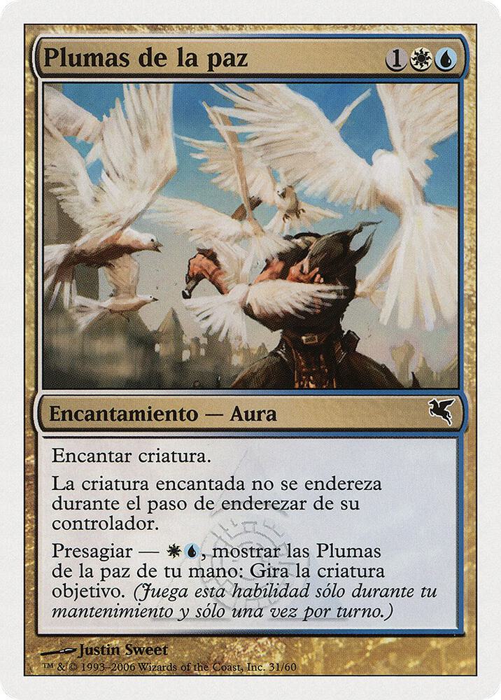 Plumes of Peace (Spanish) - "Plumas de la paz"