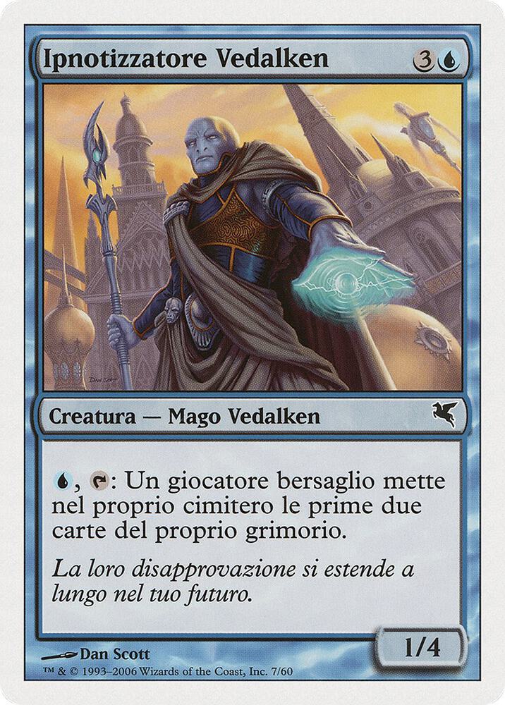 Vedalken Entrancer (Italian) - "Ipnotizzatore Vedalken"