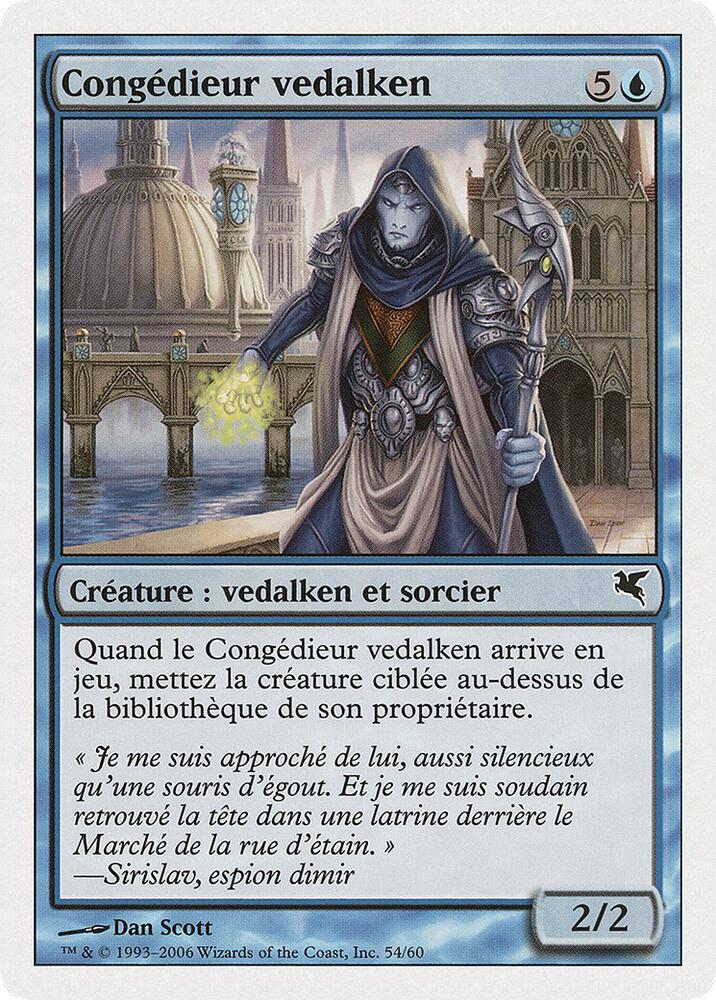 Vedalken Dismisser (French) - "Congédieur vedalken"