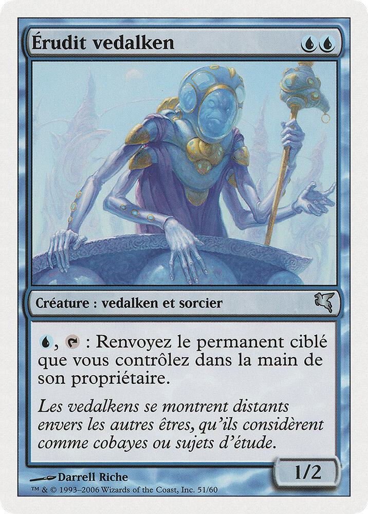Vedalken Mastermind (French) - "Érudit vedalken"