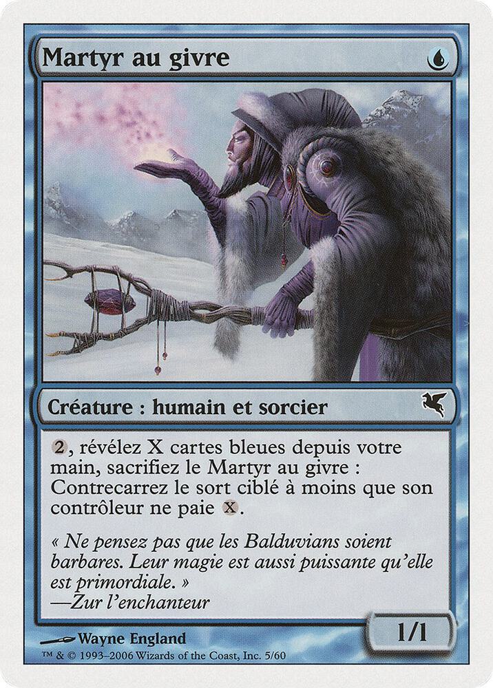 Martyr of Frost (French) - "Martyr au givre"