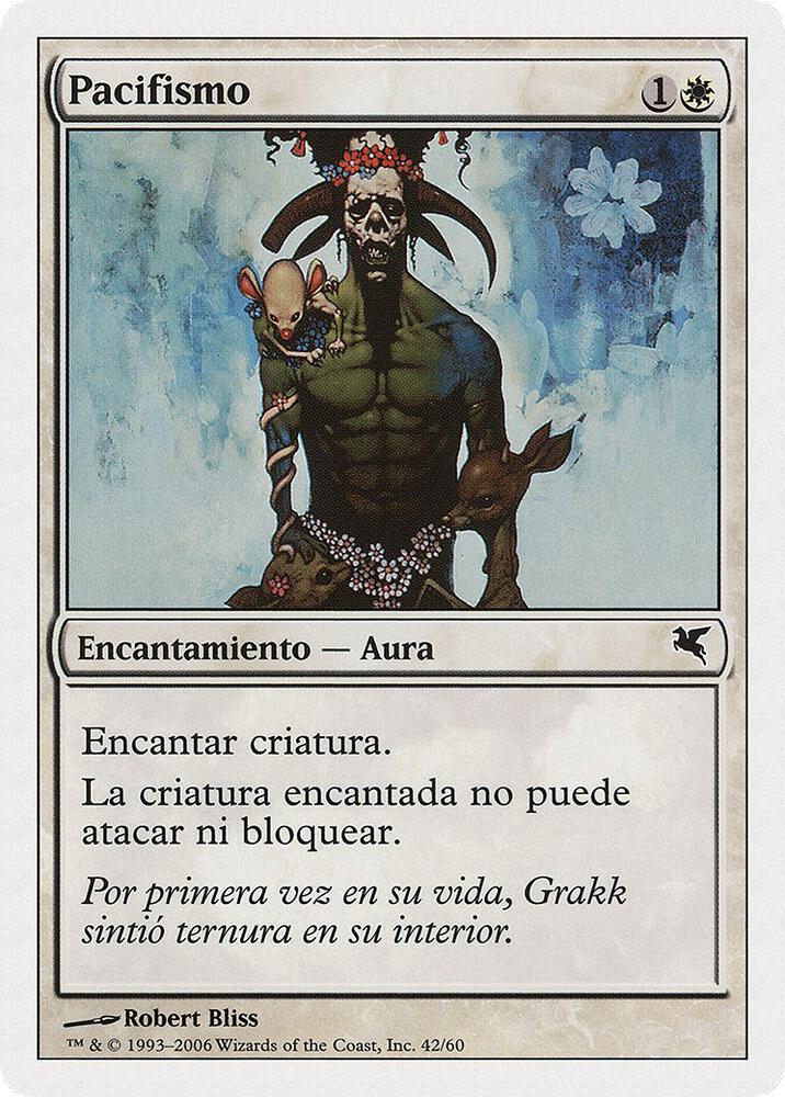 Pacifism (Spanish) - "Pacifismo"
