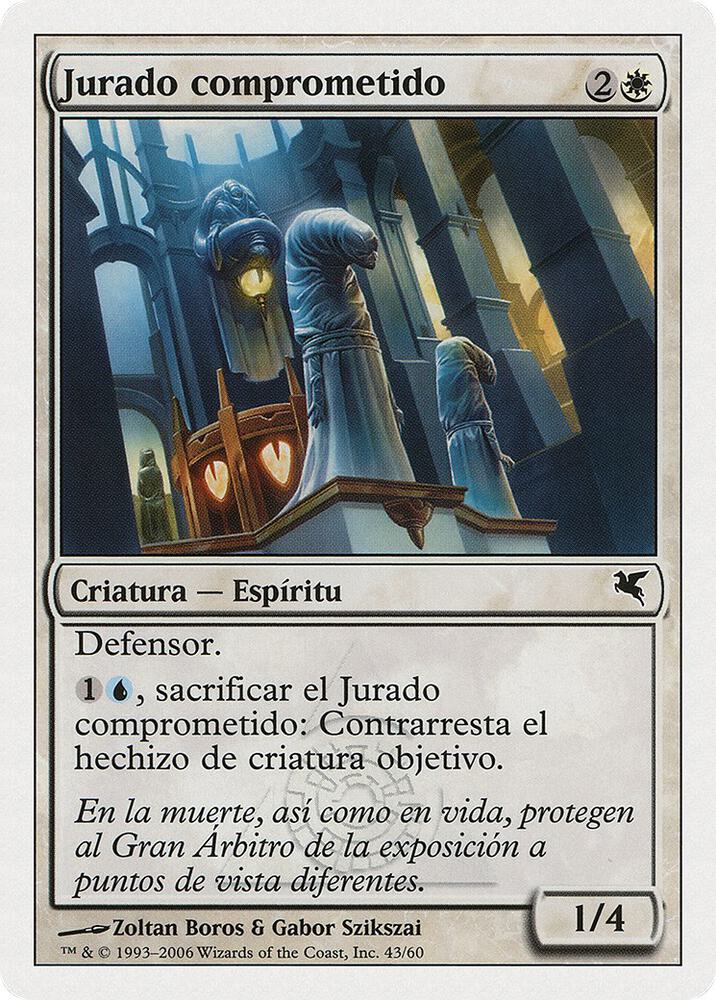 Soulsworn Jury (Spanish) - "Jurado comprometido"