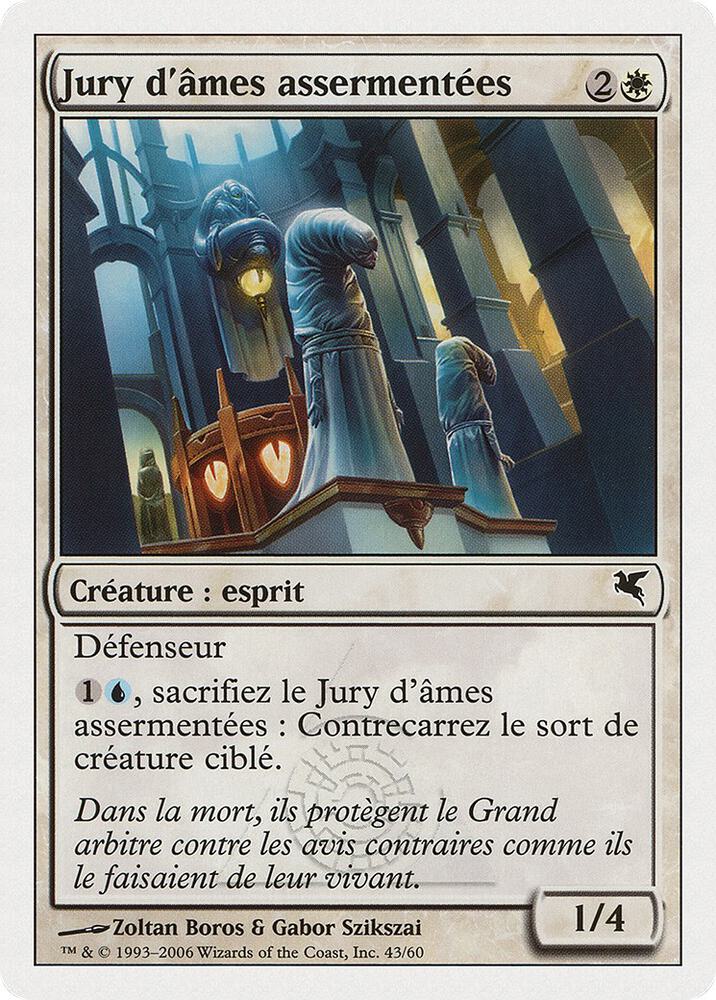Soulsworn Jury (French) - "Jury d'âmes assermentées"