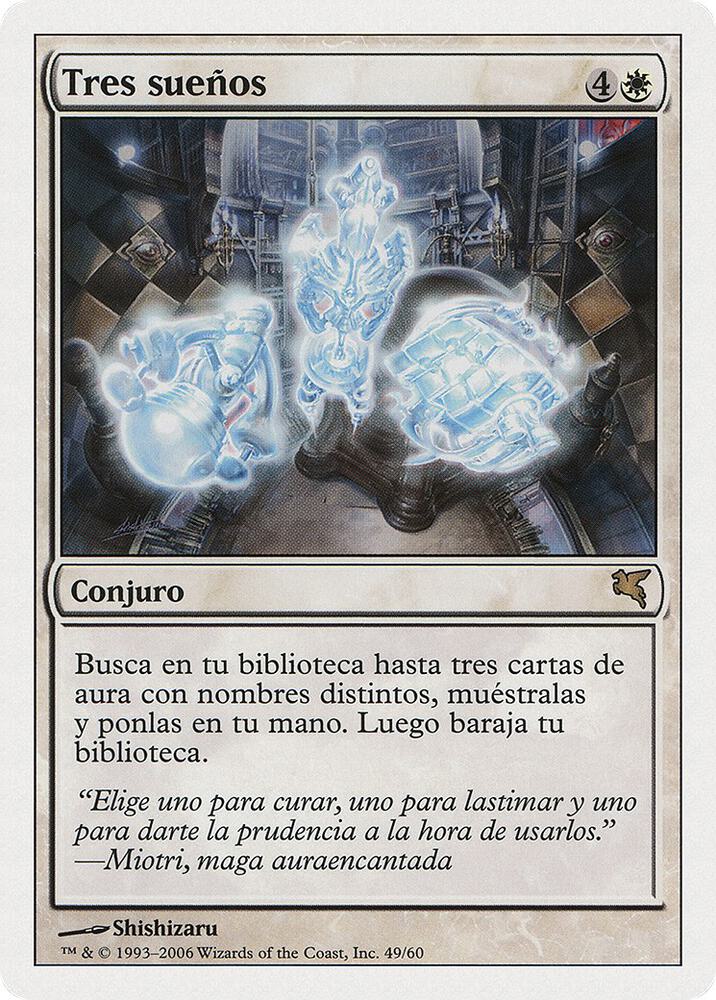 Three Dreams (Spanish) - "Tres sueños"