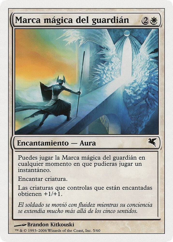 Guardian's Magemark (Spanish) - "Marca mágica del guardián"