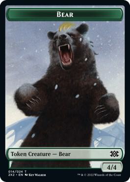 Bear // Vampire Double-Sided Token