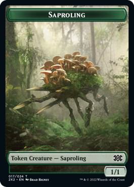 Saproling // Treasure Double-Sided Token