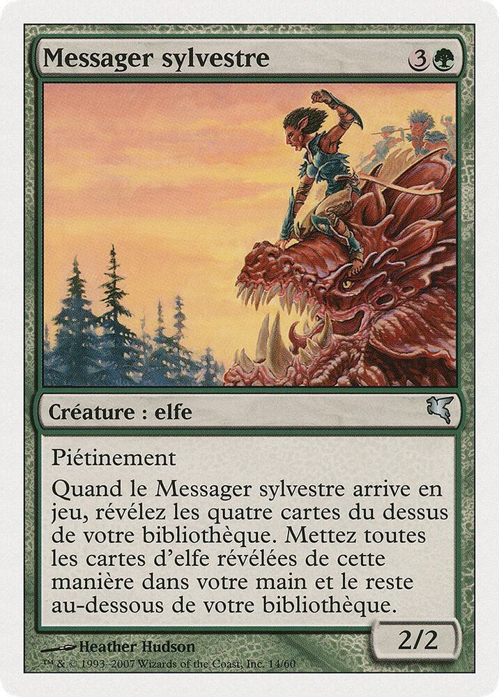 Sylvan Messenger (French) - "Messager sylvestre"
