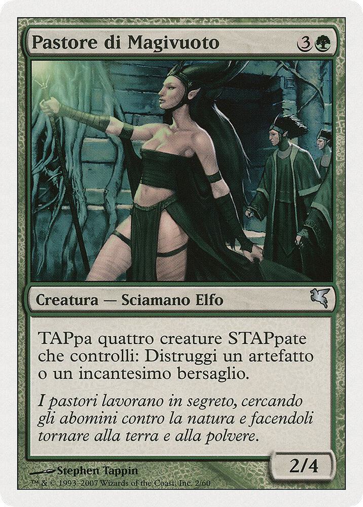 Nullmage Shepherd (Italian) - "Pastore di Magivuoto"