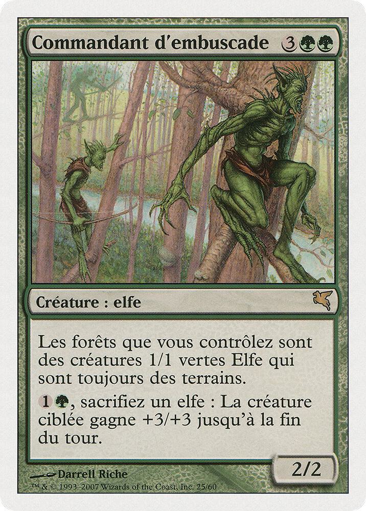 Ambush Commander (French) - "Commandant d'embuscade"