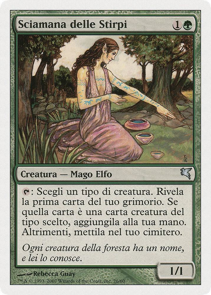 Bloodline Shaman (Italian) - "Sciamana delle Stirpi"