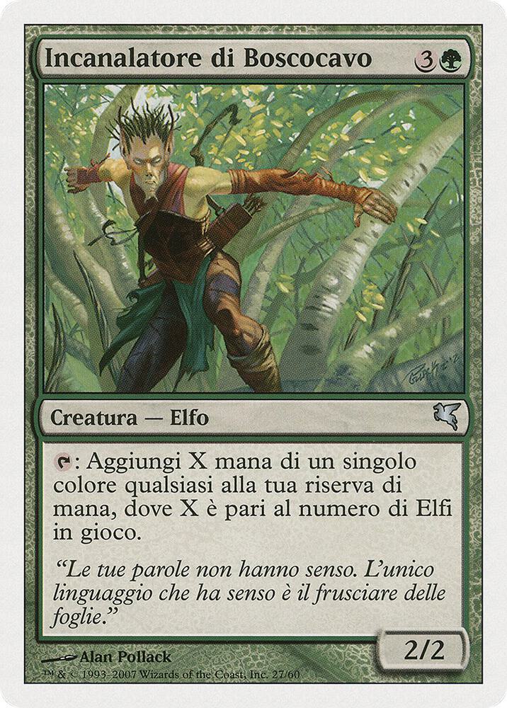 Wirewood Channeler (Italian) - "Canaliseur de Brinbois"
