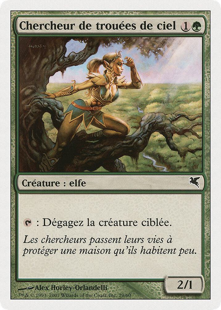 Seeker of Skybreak (French) - "Chercheur de trouées de ciel"