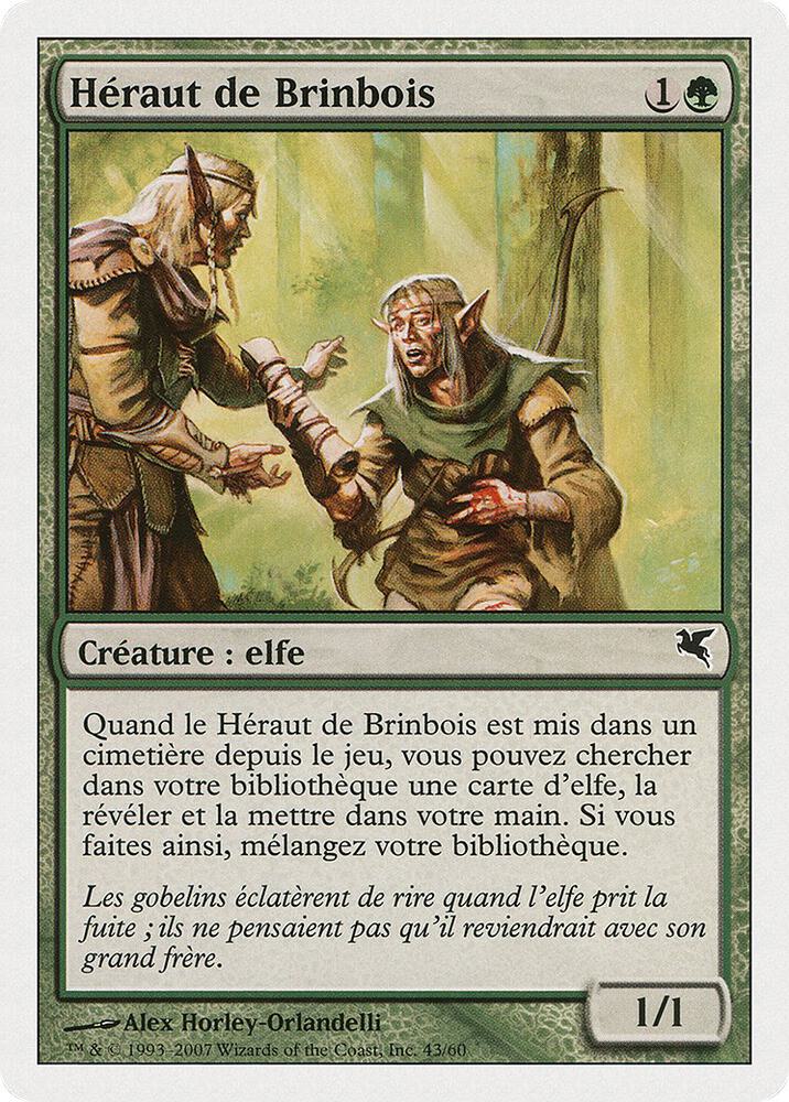 Wirewood Herald (French) - "Héraut de Brinbois"